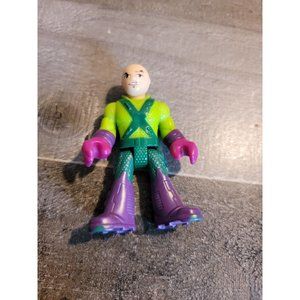 DC‎ comics bald villan purple green toy figure